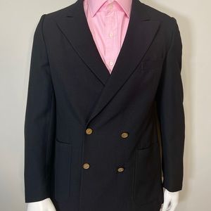 Yves Saint Laurent double breasted blazer size 42R